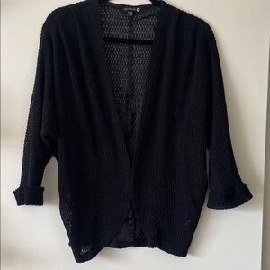 Cotton On Black Textured Cardigan